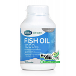 Mega We Care Fish Oil 1000 mg. เมก้า วีแคร์ ฟิช ออยล์ บรรจุ 100 แคปซูล