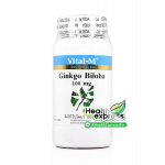 Vital M Ginkgo Biloba 100 mg. ไวทัล เอ็ม จิงโก้ ไบโลบา บรรจุ 60 เม็ด