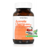 Vistra Acerola Cherry 1,000 mg วิสทร้า อะเซโรลาเชอร์รี่ บรรจุ 100 เม็ด